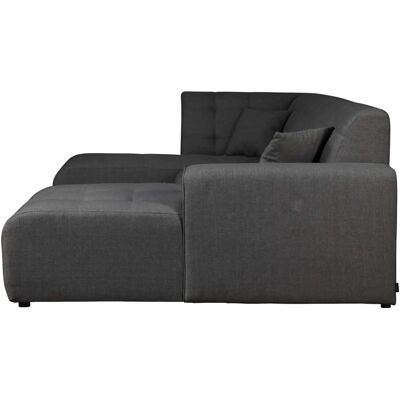 HOME AFFAIRE Nosia U-Form Sofa - U-Form grau Polyester HOME AFFAIRE Nosia U-Form Sofa - U-Form grau Polyester