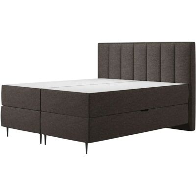 PLACES OF STYLE Rita Boxspringbett - Braun - Microfaser-Bezug PLACES OF STYLE Rita Boxspringbett - Braun - Microfaser-Bezug