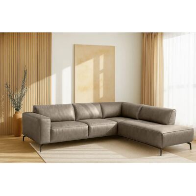 Places of Style Lorcan - Ecksofa mit Ottomane, Grau Places of Style Lorcan - Ecksofa mit Ottomane, Grau