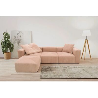 Raum.ID Gerrid L-Form Rose Sofa - Sofas Raum.ID Gerrid L-Form Rose Sofa - Sofas
