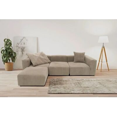RAUM.ID Gerrid L-Form Modulares Sofa - Braun RAUM.ID Gerrid L-Form Modulares Sofa - Braun