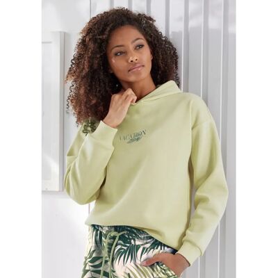 LASCANA Grüner Hoodie - Sweatshirt LASCANA Grüner Hoodie - Sweatshirt
