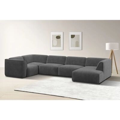 Raum.ID Merid U-Form Sofa - Modular Polyester Grau Raum.ID Merid U-Form Sofa - Modular Polyester Grau