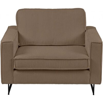 PLACES OF STYLE Pinto Loveseat - Cord, Braun, 105x85x97cm PLACES OF STYLE Pinto Loveseat - Cord, Braun, 105x85x97cm