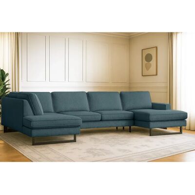 Places of Style Pinto U-Form Sofa - U-Form, Azur, 350cm Places of Style Pinto U-Form Sofa - U-Form, Azur, 350cm