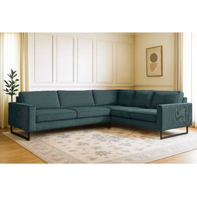 Places of Style Pinto Ecksofa - Blau - 290x85x250cm Places of Style Pinto Ecksofa - Blau - 290x85x250cm