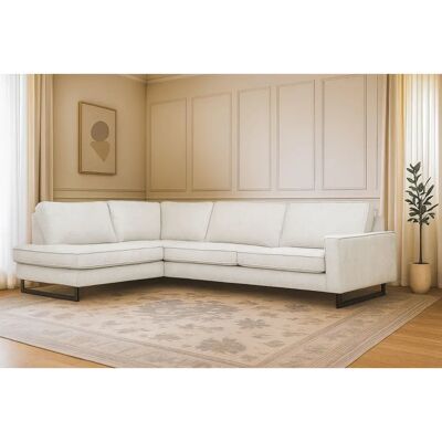 Places of Style Pinto 290cm Beiges Chenille Ecksofa - Sofa Places of Style Pinto 290cm Beiges Chenille Ecksofa - Sofa