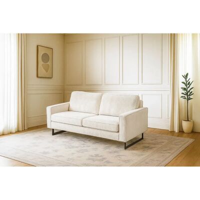 Places of Style Pinto Beiges Sofa - 2-Sitzer Cord Places of Style Pinto Beiges Sofa - 2-Sitzer Cord