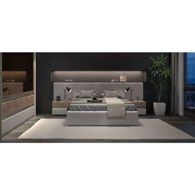 Places of Style Invictus Bettgestell - Microfaser - 160x200 cm Places of Style Invictus Bettgestell - Microfaser - 160x200 cm