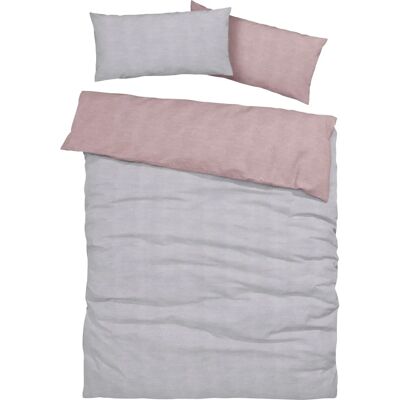 Bruno Banani Merlin Wendebettwäsche Pink Baumwolle - Bettwäsche Bruno Banani Merlin Wendebettwäsche Pink Baumwolle - Bettwäsche