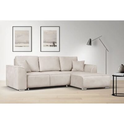 INOSIGN Beatrice L-Form Sofa - Microfaser, Schlaffunktion, Stauraum INOSIGN Beatrice L-Form Sofa - Microfaser, Schlaffunktion, Stauraum