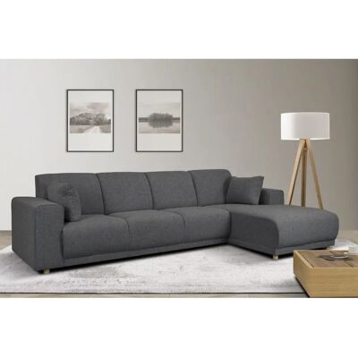 HOME AFFAIRE L-Form Sofa - Dunkelgrau - 297cm HOME AFFAIRE L-Form Sofa - Dunkelgrau - 297cm
