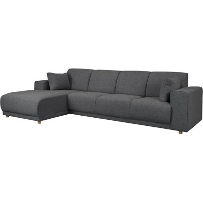 HOME AFFAIRE Lemps Dunkelgraues L-Form Sofa - Sofa HOME AFFAIRE Lemps Dunkelgraues L-Form Sofa - Sofa