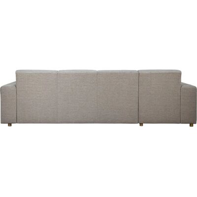 HOME AFFAIRE LEMPS L-Form Sofa - Abnehmbare Recamiere, Grau HOME AFFAIRE LEMPS L-Form Sofa - Abnehmbare Recamiere, Grau