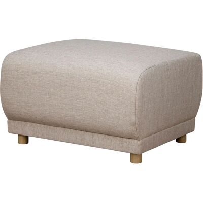 HOME AFFAIRE LEMPS Beiger Polsterhocker - Hocker HOME AFFAIRE LEMPS Beiger Polsterhocker - Hocker