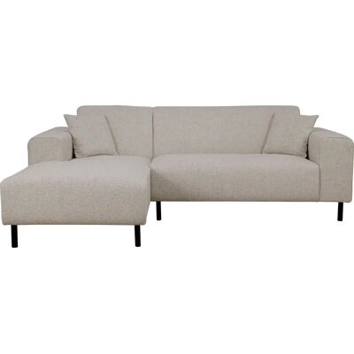 HOME AFFAIRE ARROS L-Form Sofa - Hellgrau - 4-Sitzer HOME AFFAIRE ARROS L-Form Sofa - Hellgrau - 4-Sitzer