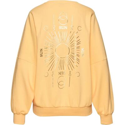 Buffalo Gelb Lockere Passform Sweatshirt - Casual Buffalo Gelb Lockere Passform Sweatshirt - Casual