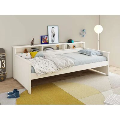 HOME AFFAIRE KERO Daybed - Platzsparend, Weiß, 90x200cm - Jugendbett HOME AFFAIRE KERO Daybed - Platzsparend, Weiß, 90x200cm - Jugendbett