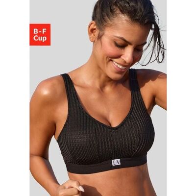 LASCANA ACTIVE Sport-BH - Damen, Gr. 70, schwarz LASCANA ACTIVE Sport-BH - Damen, Gr. 70, schwarz