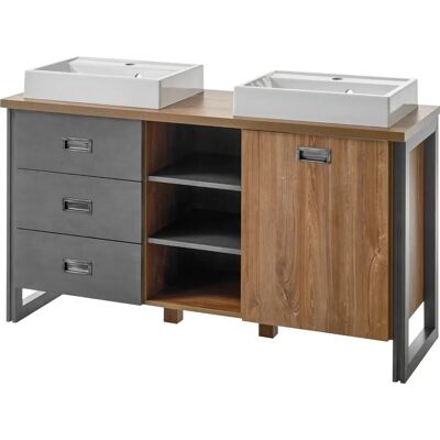 HOME AFFAIRE Detroit - Gelb, 138cm, 85cm - Waschtisch HOME AFFAIRE Detroit - Gelb, 138cm, 85cm - Waschtisch