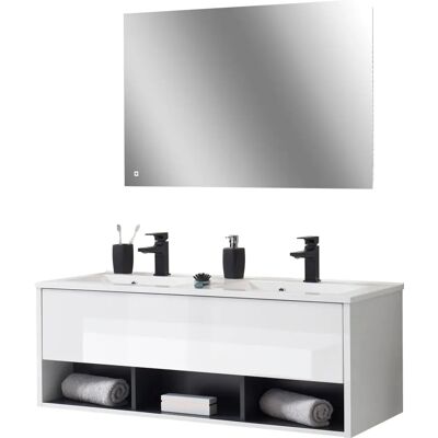 Places of Style Studio Line Badezimmermöbel-Set - 120cm Weiß Places of Style Studio Line Badezimmermöbel-Set - 120cm Weiß