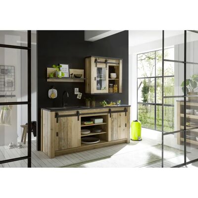 HOME AFFAIRE Sherwood - Komplettküchenset mit Arbeitsplatte & Soft-Close-Türen HOME AFFAIRE Sherwood - Komplettküchenset mit Arbeitsplatte & Soft-Close-Türen