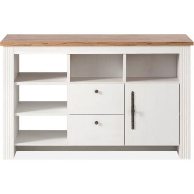 Kochstation Westminster Weiß Pinie Dekor Küchenunterschrank - 150cm Kochstation Westminster Weiß Pinie Dekor Küchenunterschrank - 150cm