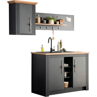 Kochstation Westminster 186cm Küchen Set - Küche Kochstation Westminster 186cm Küchen Set - Küche