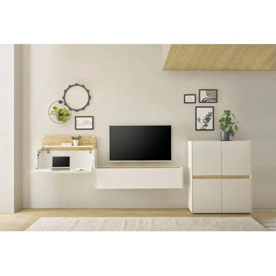 INOSIGN CiTY/GiRON Büromöbel-Set - Weiß - 360x122x40 cm INOSIGN CiTY/GiRON Büromöbel-Set - Weiß - 360x122x40 cm