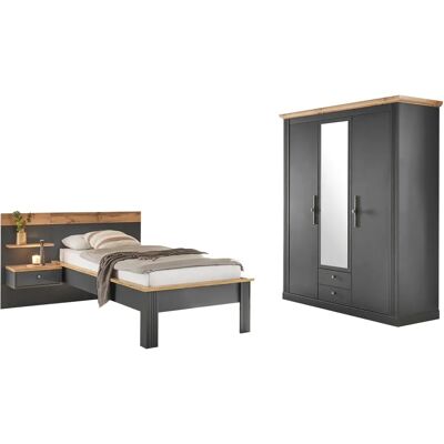 Home Affaire Westminster Schlafzimmer-Set - Landhausstil, Grau Home Affaire Westminster Schlafzimmer-Set - Landhausstil, Grau