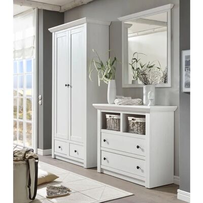 Home Affaire California Weiß Spiegel - 92cm Breite Home Affaire California Weiß Spiegel - 92cm Breite