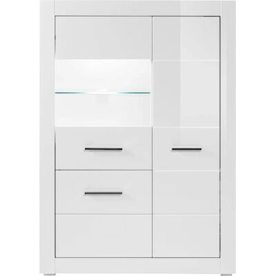 INOSIGN BIANCO Weiße Glastür - Vitrine INOSIGN BIANCO Weiße Glastür - Vitrine