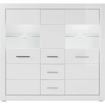INOSIGN BIANCO Highboard - 149x142x42cm - FSC-zertifiziert INOSIGN BIANCO Highboard - 149x142x42cm - FSC-zertifiziert