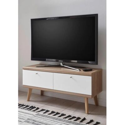 Andas Merle Weiß Skandinavischer Lowboard - Sideboards Andas Merle Weiß Skandinavischer Lowboard - Sideboards