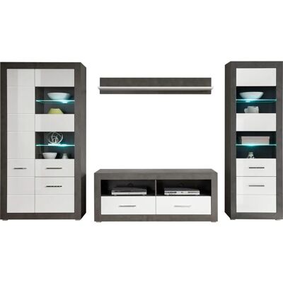 INOSIGN Etero Wohnzimmerwand - Modern, Hochglanz, FSC-zertifiziert INOSIGN Etero Wohnzimmerwand - Modern, Hochglanz, FSC-zertifiziert