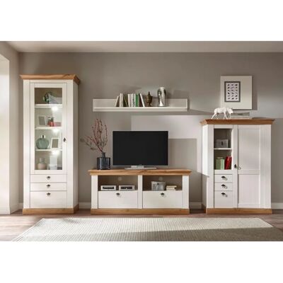 HOME AFFAIRE Cremona Weiß Pinie Kastenmöbel - Wohnzimmer Set HOME AFFAIRE Cremona Weiß Pinie Kastenmöbel - Wohnzimmer Set