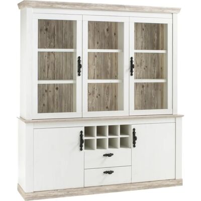 Home Affaire Florenz Weiß Landhaus Buffet - Sideboard Home Affaire Florenz Weiß Landhaus Buffet - Sideboard