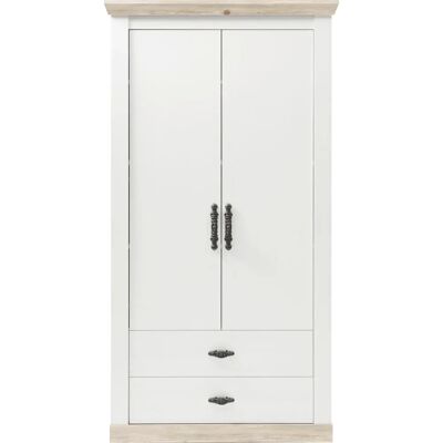 HOME AFFAIRE Florenz Kleiderschrank - Landhausmöbel, 107x38x201 cm HOME AFFAIRE Florenz Kleiderschrank - Landhausmöbel, 107x38x201 cm