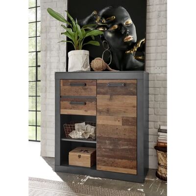HOME AFFAIRE Brooklyn Grau Sideboard - Sideboard HOME AFFAIRE Brooklyn Grau Sideboard - Sideboard