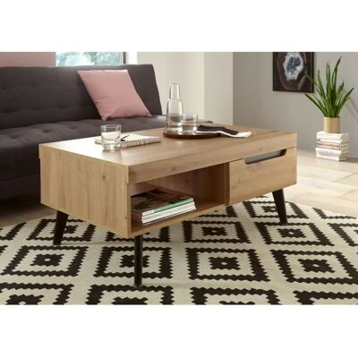 INOSIGN Torge Couchtisch - Skandinavisches Design, Zwei Schubladen, Hergestellt in Europa INOSIGN Torge Couchtisch - Skandinavisches Design, Zwei Schubladen, Hergestellt in Europa