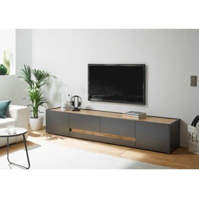INOSIGN City/Giron Lowboard - Sideboard, grau, FSC-zertifiziert, 220cm INOSIGN City/Giron Lowboard - Sideboard, grau, FSC-zertifiziert, 220cm