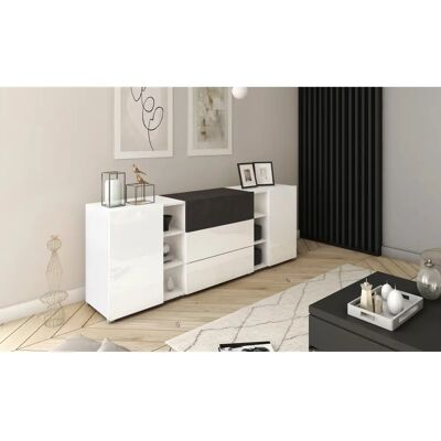 INOSIGN Berlin Sideboard - Modern, 3 Schubladen, 2 Türen, 190cm INOSIGN Berlin Sideboard - Modern, 3 Schubladen, 2 Türen, 190cm