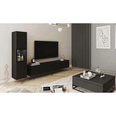 INOSIGN Berlin Wohnwand - Modern, Grifflos, 220cm INOSIGN Berlin Wohnwand - Modern, Grifflos, 220cm