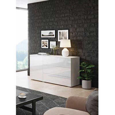INOSIGN Paris Sideboard Weiß - Modernes Stauraum-Möbel INOSIGN Paris Sideboard Weiß - Modernes Stauraum-Möbel