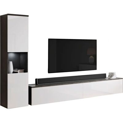INOSIGN PARIS Wohnwand - Kastenmöbel-Sets, 220cm breit, schwarz-weiß INOSIGN PARIS Wohnwand - Kastenmöbel-Sets, 220cm breit, schwarz-weiß