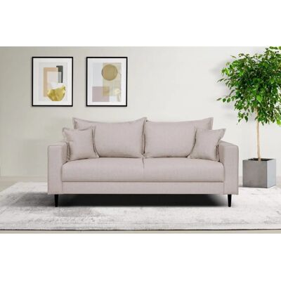 HOME AFFAIRE VEYRAS Beiges 2-Sitzer Sofa - Sofa HOME AFFAIRE VEYRAS Beiges 2-Sitzer Sofa - Sofa