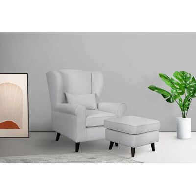 Home Affaire Chistelle Beigefarbener Ohrensessel Home Affaire Chistelle Beigefarbener Ohrensessel