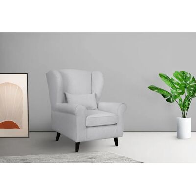 Home Affaire CHISTELLE Beiger Ohrensessel - Modern & Traditionell Home Affaire CHISTELLE Beiger Ohrensessel - Modern & Traditionell