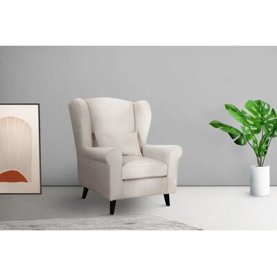 HOME AFFAIRE CHISTELLE Ohrensessel - Samtoptik, ohne Hocker - Modern Komfort HOME AFFAIRE CHISTELLE Ohrensessel - Samtoptik, ohne Hocker - Modern Komfort
