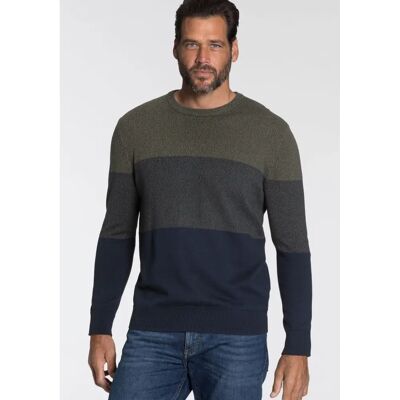 MAN'S WORLD XXL (60/62) Bunt Rundhalspullover - Pullover MAN'S WORLD XXL (60/62) Bunt Rundhalspullover - Pullover